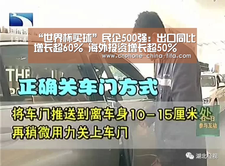 “世界杯买球”民企500强:出口同比增长超60% 海外投资增长超50%(图1) 2026世界杯官网