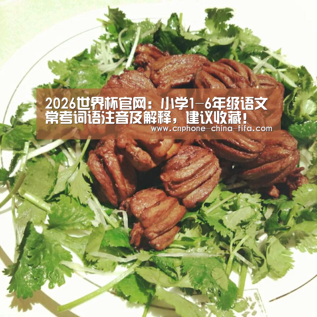 2026世界杯官网:小学1-6年级语文常考词语注音及解释,建议收藏!(图3) 2026世界杯官网